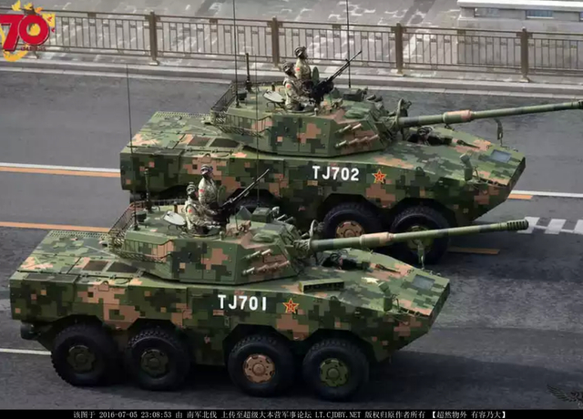 亚洲第一无疑!我军11式大八轮突击炮风头盖过坦克