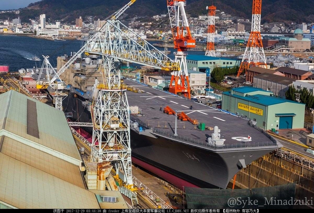 日本升级出云号变真航母 强力战机将上舰或针对中国