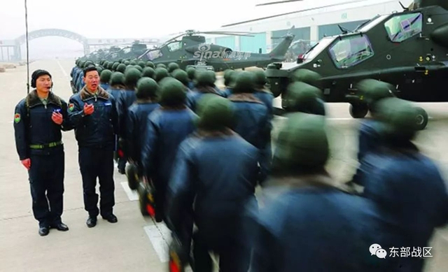 海东雄鹰破长空！东部战区陆航旅地空协同演练很震撼