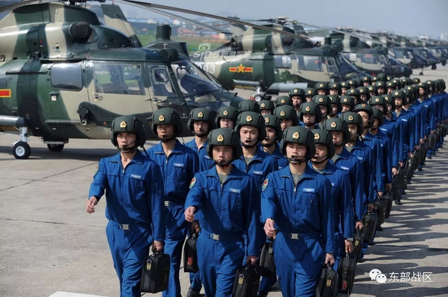 海东雄鹰破长空！东部战区陆航旅地空协同演练很震撼