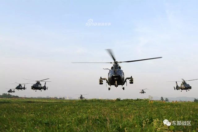 海东雄鹰破长空！东部战区陆航旅地空协同演练很震撼