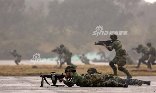 蔡英文又添保镖啦 妄图一个连保卫整个台北！