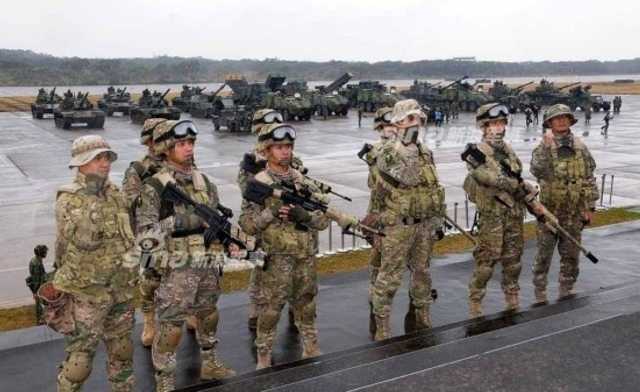 蔡英文又添保镖啦 妄图一个连保卫整个台北！