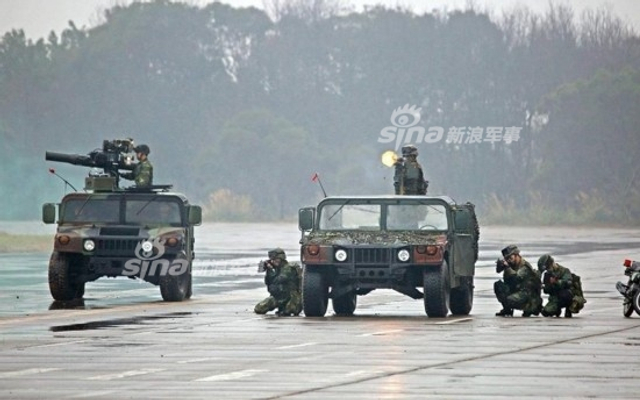 蔡英文又添保镖啦 妄图一个连保卫整个台北！