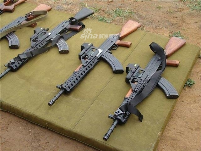拳打ak脚踩hk!解放军八一杠变身魔改神枪高大上