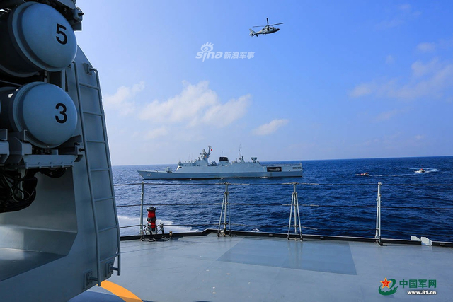 布国威于四方！我南海舰队某部25天远航扬威印度洋