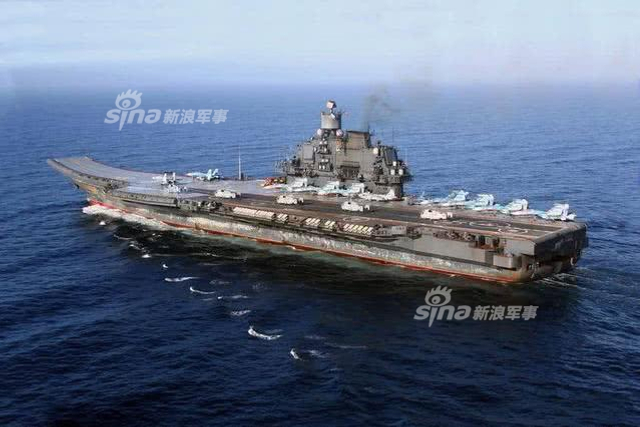来学学我辽宁舰经验？俄库兹涅佐夫号航母入坞维修