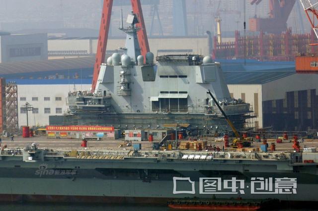 中国首艘国产航母已经完成封顶