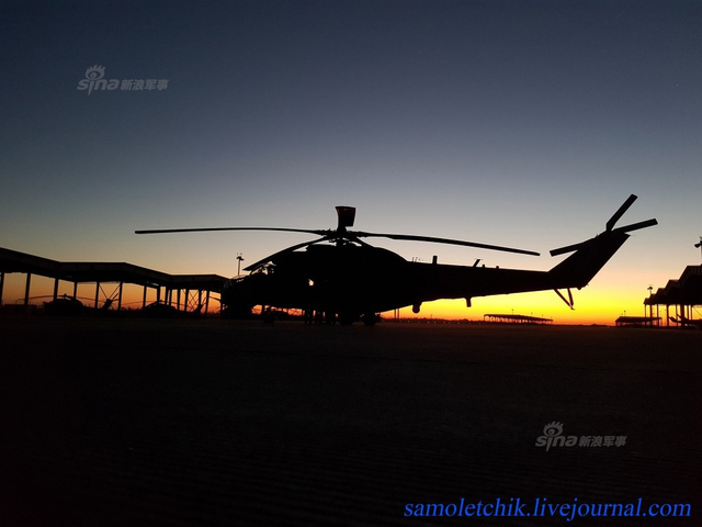 以飞行坦克之名！俄军米-35M武装直升机夜间突袭