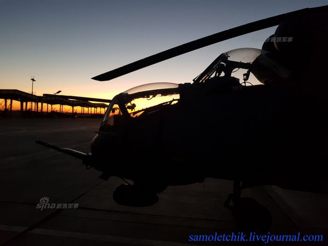 以飞行坦克之名！俄军米-35M武装直升机夜间突袭