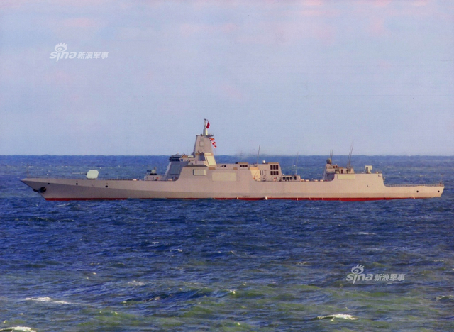055万吨大驱领衔！中国海军舰艇大洋砺剑美图来袭