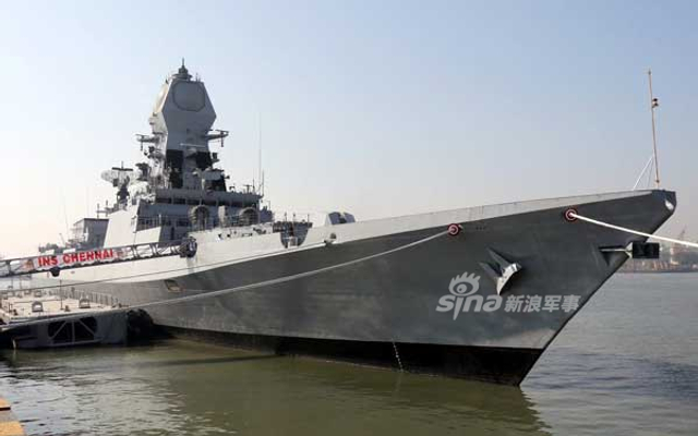 头顶宝莲灯！印度国产神盾舰真是“慢工出细活”