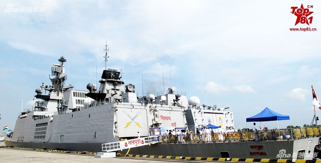 问过南海舰队了吗?印度海军军舰访问越南海防