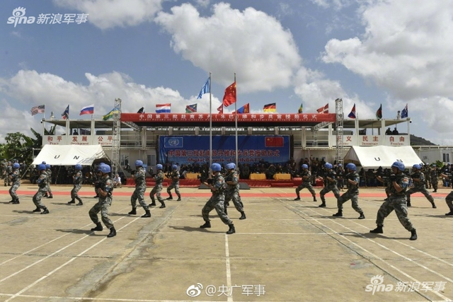 中国战狼在非洲!我维和官兵获颁和平荣誉奖章