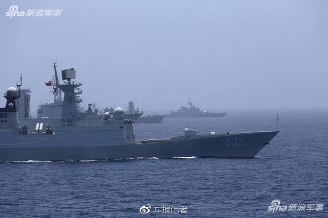 中国海军不简单！这编队半年与13国海军联合军演