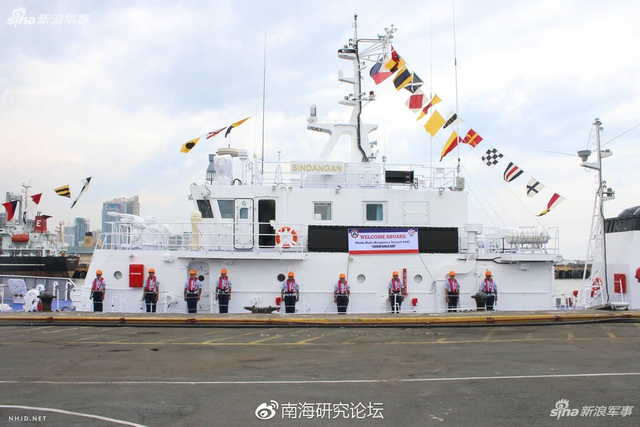 还想在南海挑事？日本赠送菲律宾的巡逻船到货