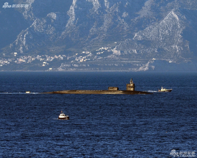 中国海军最危险对手!美军巡航导弹核潜艇抵韩