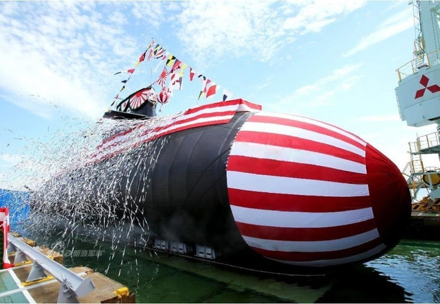 能怼解放军039C?日本海自第10艘苍龙潜艇下水