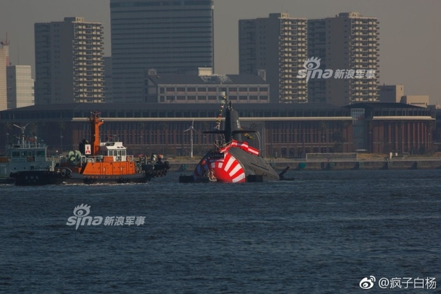能怼解放军039C?日本海自第10艘苍龙潜艇下水