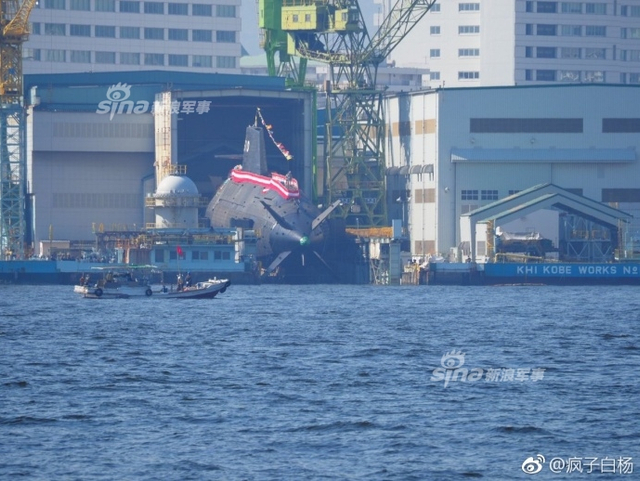 能怼解放军039C?日本海自第10艘苍龙潜艇下水