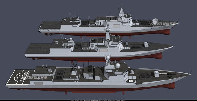 64垂发配综合电力推进？052E会否建成缩小版055