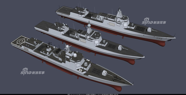 64垂发配综合电力推进？052E会否建成缩小版055