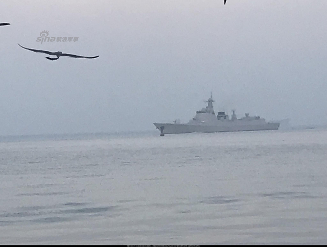 过气网红不服输！我大连船厂052D驱逐舰海试归来