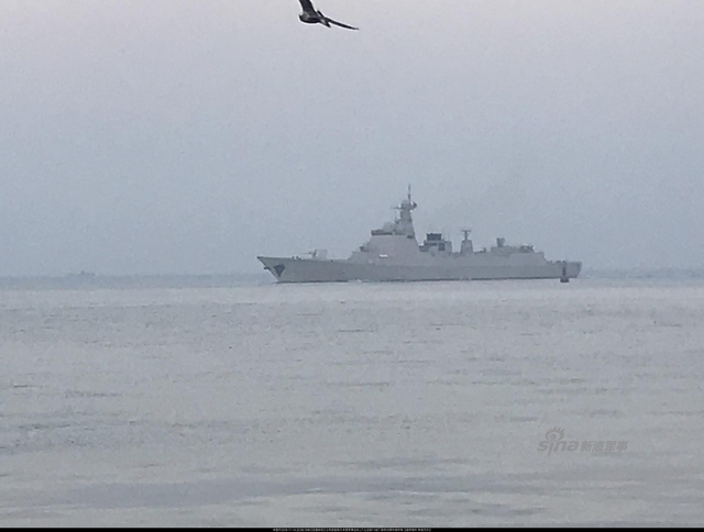 过气网红不服输！我大连船厂052D驱逐舰海试归来