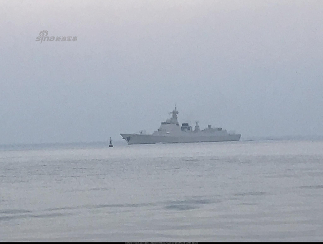 过气网红不服输！我大连船厂052D驱逐舰海试归来