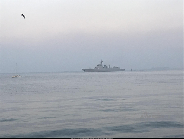 过气网红不服输！我大连船厂052D驱逐舰海试归来