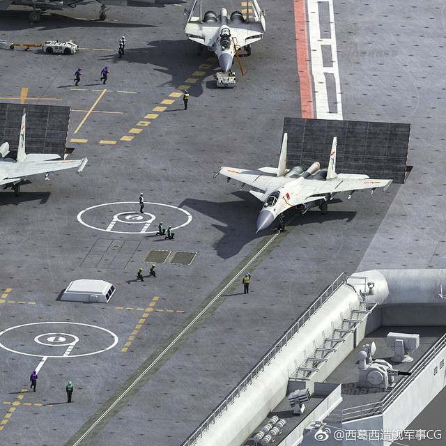 常规动力+电磁弹射?网友CG畅想中国海军第三艘航母