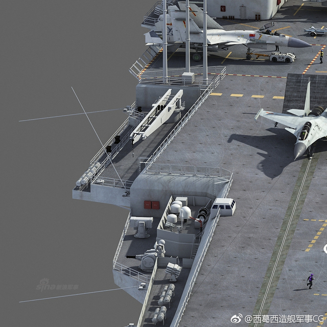 常规动力+电磁弹射?网友CG畅想中国海军第三艘航母