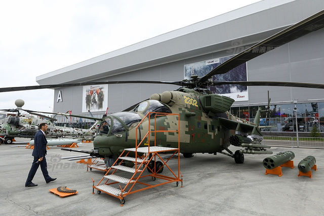 以飞行坦克之名！俄军米-35M武装直升机夜间突袭