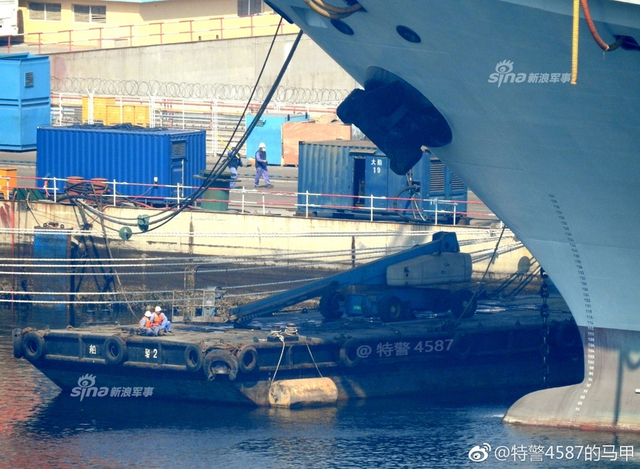 快看阻拦索有几条？中国首艘国产航母再曝喜人进展