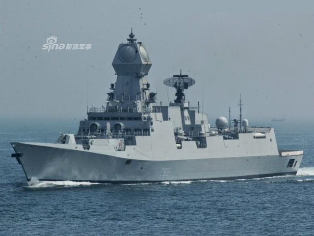头顶宝莲灯！印度国产神盾舰真是“慢工出细活”