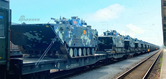 台军怕是要吓坏!我军陆战队首次全建制远程投送