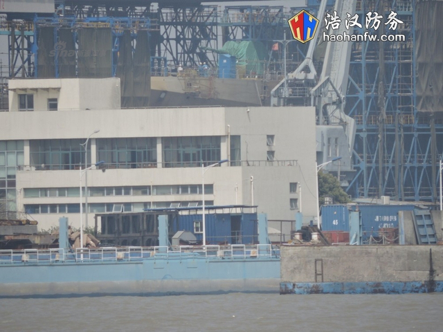 还差啥没装?我055万吨大驱二号舰曝光节后新照