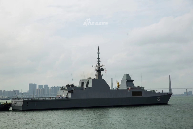老将出马一个顶俩！我052B与054A领衔东盟海上联演