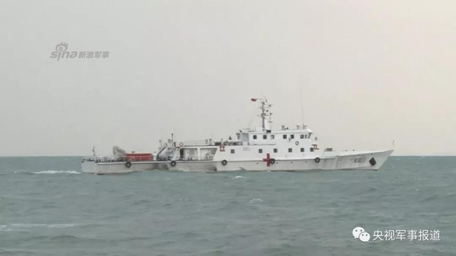 个小作用大！我南海舰队056护卫舰珠江口演练救援