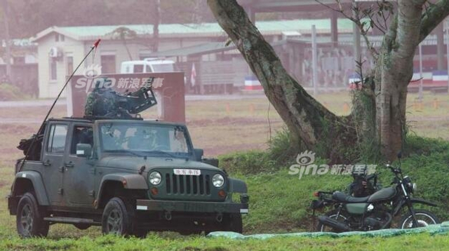 提醒我军该绕岛了!蔡英文视察岛内南部台军防空营