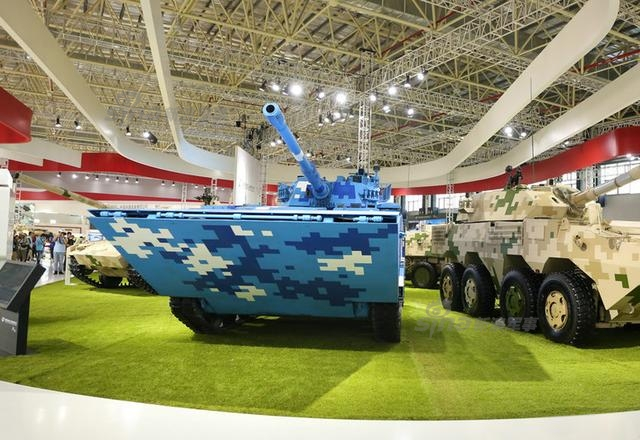 装备规模碾压美军！中国两栖战车蓝精灵迷彩太亮眼