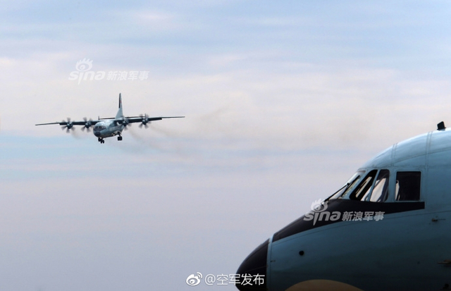 东海南海常见它!中国运9E运输机模型亮相新加坡