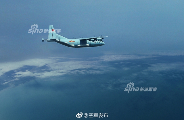 东海南海常见它!中国运9E运输机模型亮相新加坡