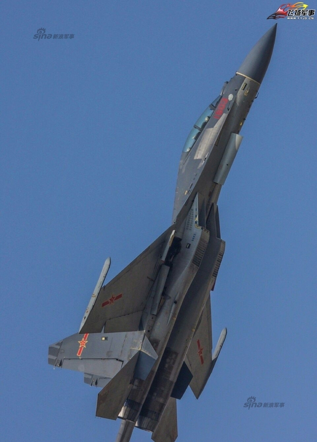 国产发动机给力!我军歼16晨曦出击曝光蓝色尾焰