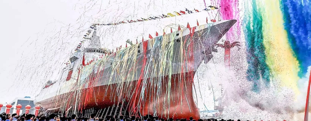 这是给哪支舰队?中国首艘055万吨大驱疑似刷号101