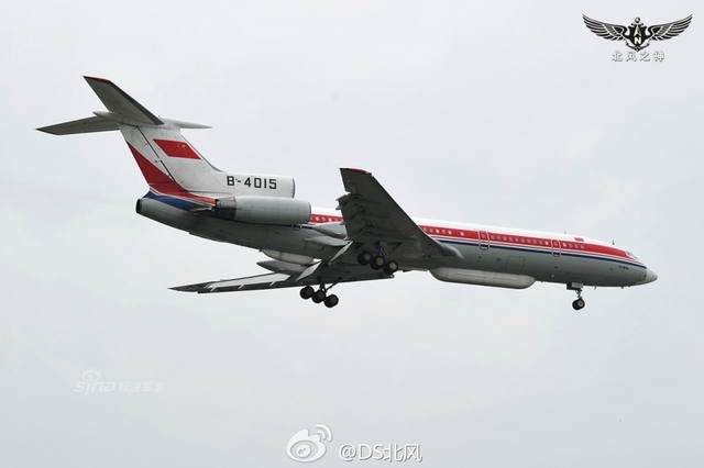 最擅长围观日本!我军神秘侦察机图154再闯宫古