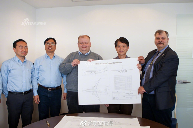 赶超空客!中俄联合设计大型客机CR929外观正式曝光