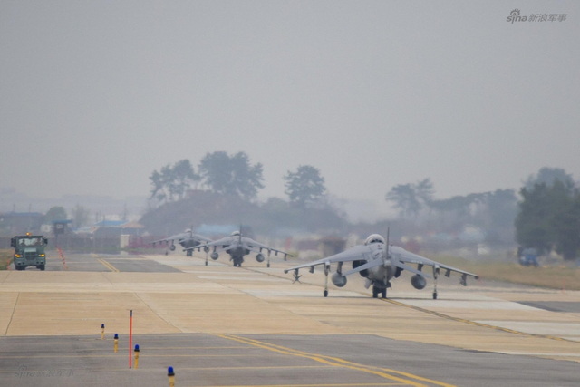 美韩在朝鲜半岛举行空战演习 密密麻麻F15出阵