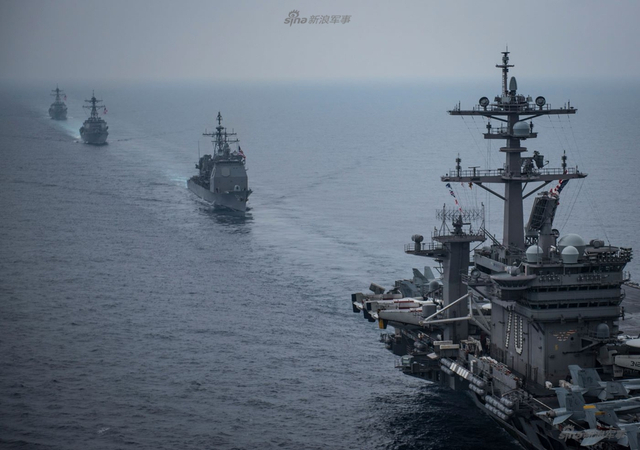 这是称霸世界的理由！美国航母一张照曝最强实力