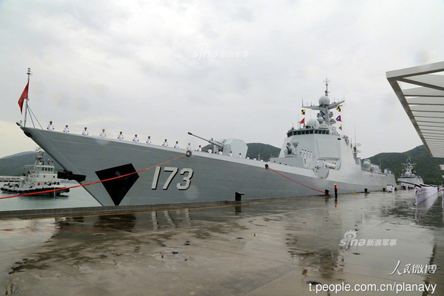 我国最强驱逐舰将亮相海外军演